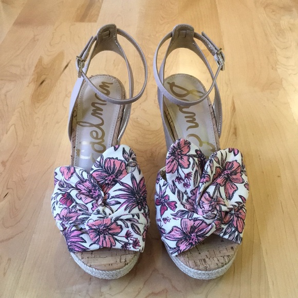 Sam Edelman Aubrey wedge open toe - Picture 3 of 16